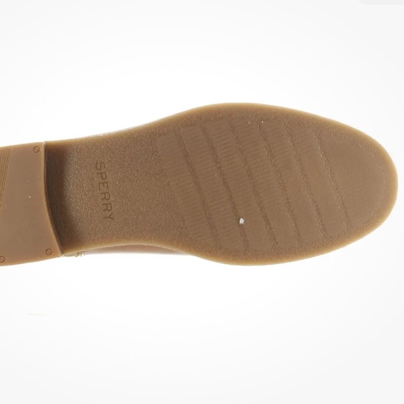 New Sperry tan leather ankle boots sz 7.5m - Picture 4 of 4